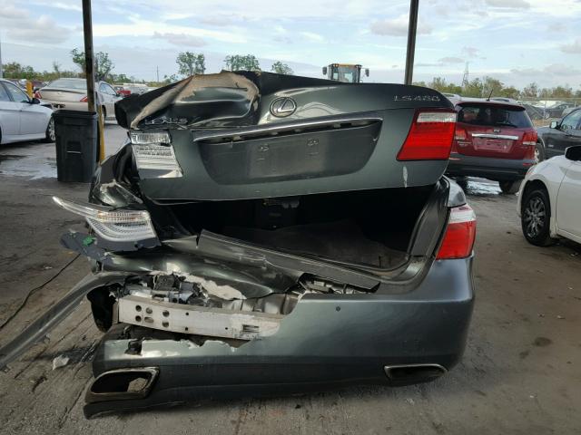 JTHBL46F885067316 - 2008 LEXUS LS 460 GREEN photo 9