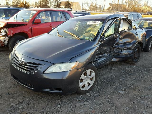 4T1BE46K57U553171 - 2007 TOYOTA CAMRY NEW CHARCOAL photo 2