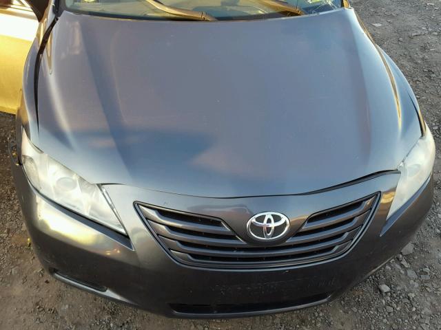 4T1BE46K57U553171 - 2007 TOYOTA CAMRY NEW CHARCOAL photo 7