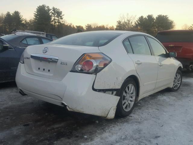 1N4AL2AP6CN429420 - 2012 NISSAN ALTIMA BAS WHITE photo 4