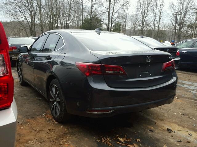 19UUB2F51FA014276 - 2015 ACURA TLX TECH GRAY photo 3