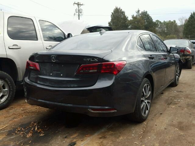 19UUB2F51FA014276 - 2015 ACURA TLX TECH GRAY photo 4