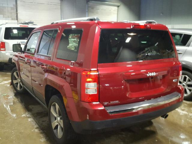 1C4NJPFA6GD754843 - 2016 JEEP PATRIOT LA RED photo 3