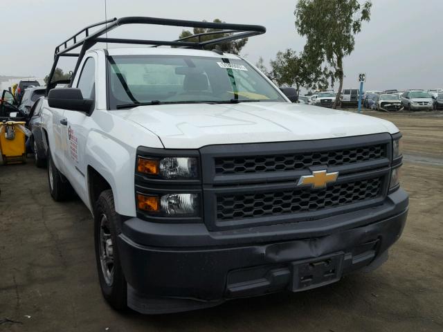 1GCNCPEH9FZ357833 - 2015 CHEVROLET SILVERADO WHITE photo 1