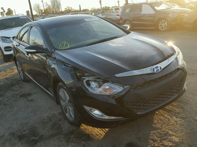 KMHEC4A48FA127521 - 2015 HYUNDAI SONATA HYB BLACK photo 1