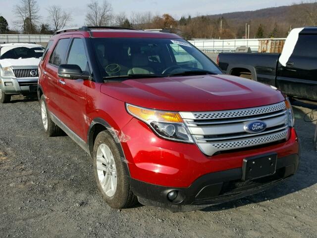 1FMHK7D85CGA59493 - 2012 FORD EXPLORER X MAROON photo 1