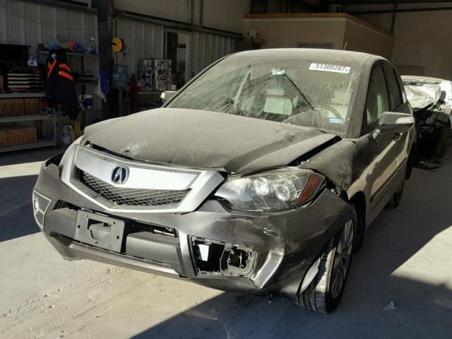 5J8TB1H26AA003520 - 2010 ACURA RDX GRAY photo 2