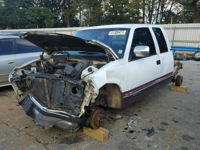 2GTEC19K8R1548482 - 1994 GMC SIERRA C15 WHITE photo 2