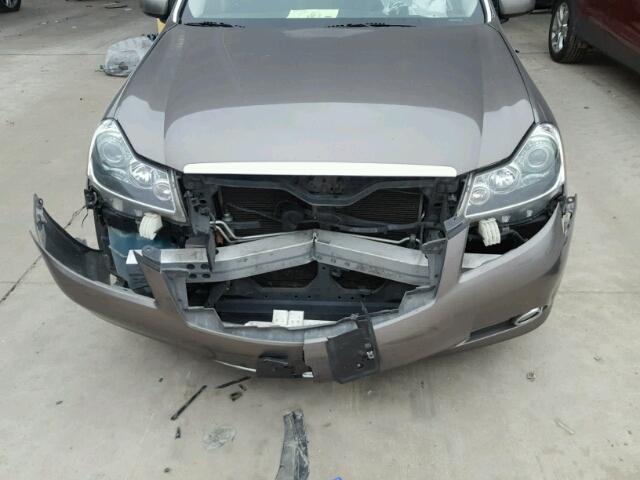 JNKAY01E58M600975 - 2008 INFINITI M35 BASE GRAY photo 9