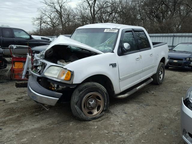 1FTRW07L32KA98678 - 2002 FORD F150 SUPER WHITE photo 2