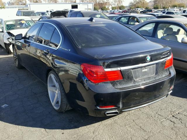 WBAKX6C52BC197119 - 2011 BMW 750 I BLACK photo 3