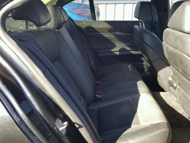 WBAKX6C52BC197119 - 2011 BMW 750 I BLACK photo 6