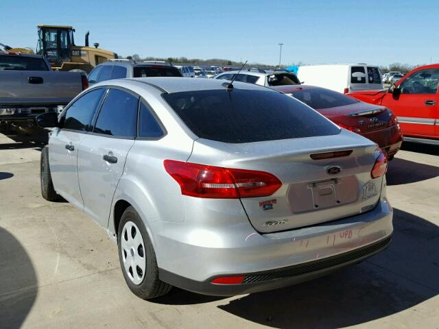 1FADP3E23GL262540 - 2016 FORD FOCUS S SILVER photo 3