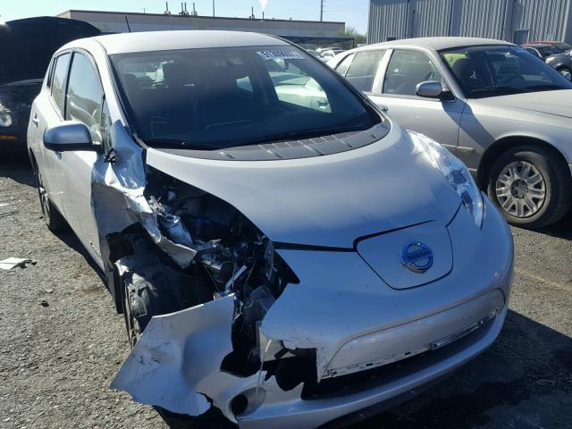 1N4BZ0CP4GC300937 - 2016 NISSAN LEAF SV SILVER photo 1