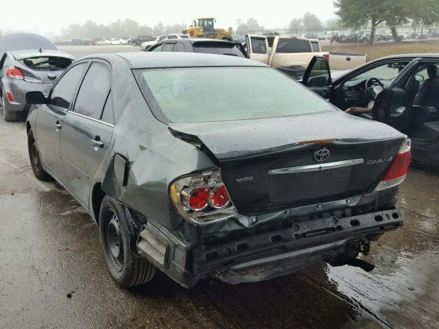 4T1BE30K55U062986 - 2005 TOYOTA CAMRY LE 绿色 照片 3
