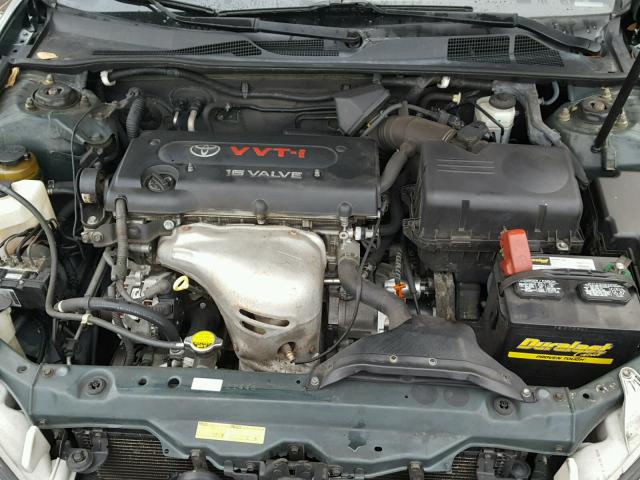 4T1BE30K55U062986 - 2005 TOYOTA CAMRY LE 绿色 照片 7