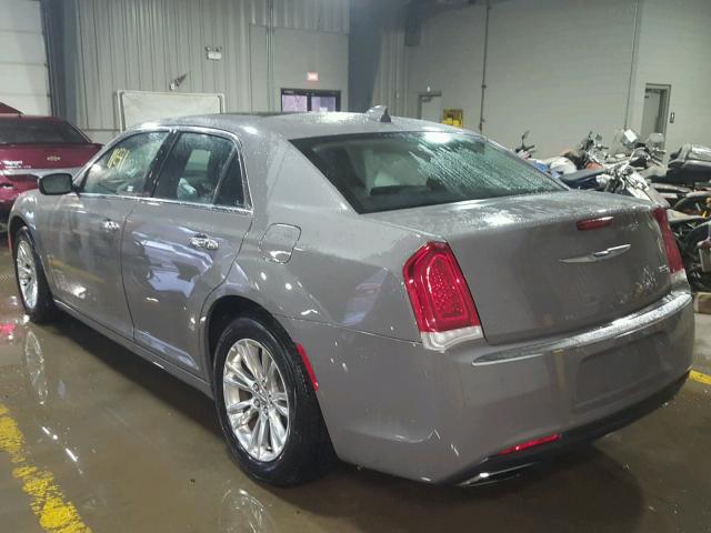 2C3CCAEG2HH664943 - 2017 CHRYSLER 300C GRAY photo 3