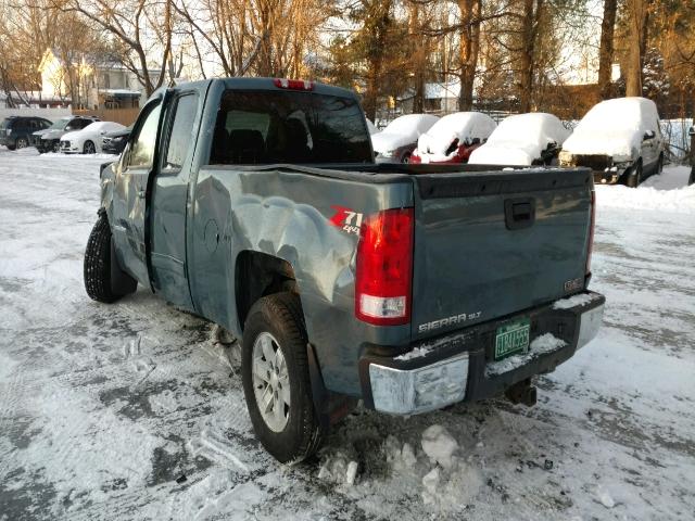 2GTEK19J181103705 - 2008 GMC SIERRA K15 BLUE photo 3