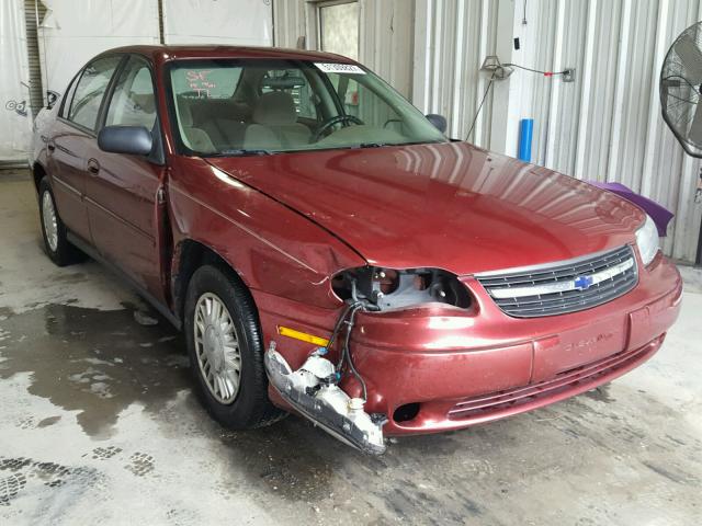 1G1ND52J72M608289 - 2002 CHEVROLET MALIBU RED photo 1