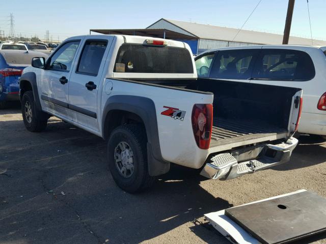 1GCDT136558232472 - 2005 CHEVROLET COLORADO WHITE photo 3