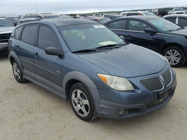 5Y2SL658X7Z417651 - 2007 PONTIAC VIBE BLUE photo 1