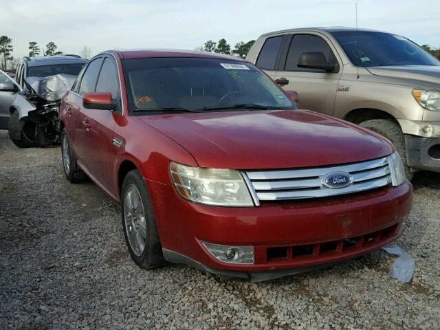 1FAHP23WX9G107643 - 2009 FORD TAURUS SE RED photo 1