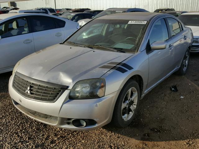 4A3AB36F69E004823 - 2009 MITSUBISHI GALANT ES SILVER photo 2