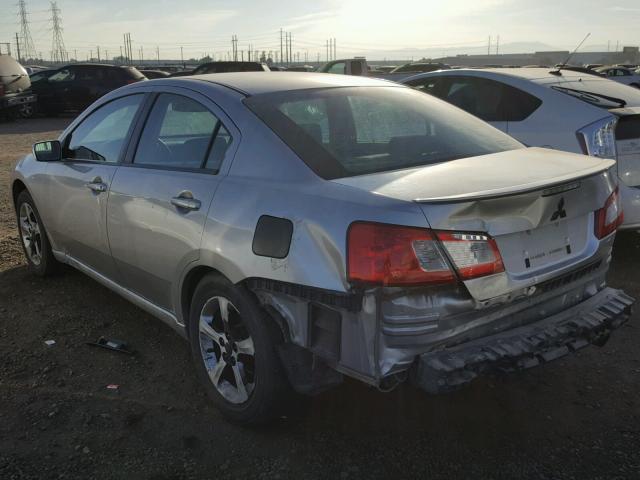 4A3AB36F69E004823 - 2009 MITSUBISHI GALANT ES SILVER photo 3