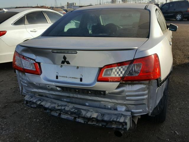 4A3AB36F69E004823 - 2009 MITSUBISHI GALANT ES SILVER photo 9