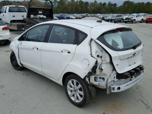 3FADP4EJXCM169861 - 2012 FORD FIESTA SE WHITE photo 3