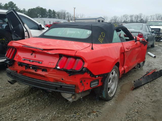 1FATP8EM2F5326757 - 2015 FORD MUSTANG ORANGE photo 4