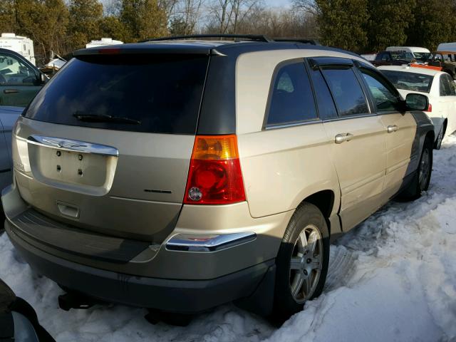 2A4GF68436R852780 - 2006 CHRYSLER PACIFICA T GOLD photo 4