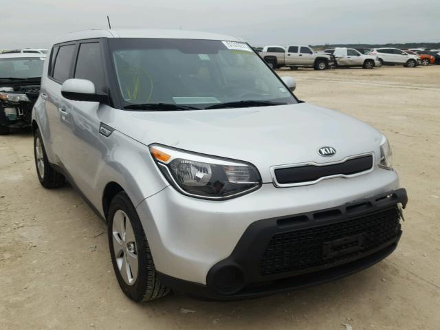 KNDJN2A23G7837313 - 2016 KIA SOUL SILVER photo 1