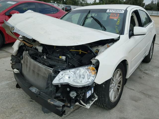 1C3LC56R48N225029 - 2008 CHRYSLER SEBRING TO WHITE photo 2