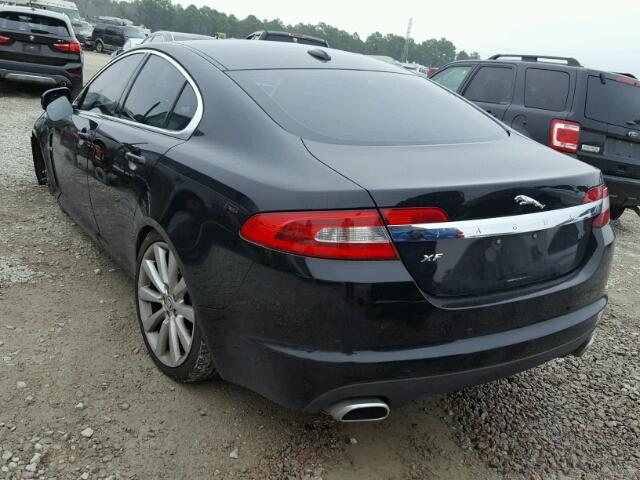 SAJWA0GB8ALR50154 - 2010 JAGUAR XF PREMIUM BLACK photo 3