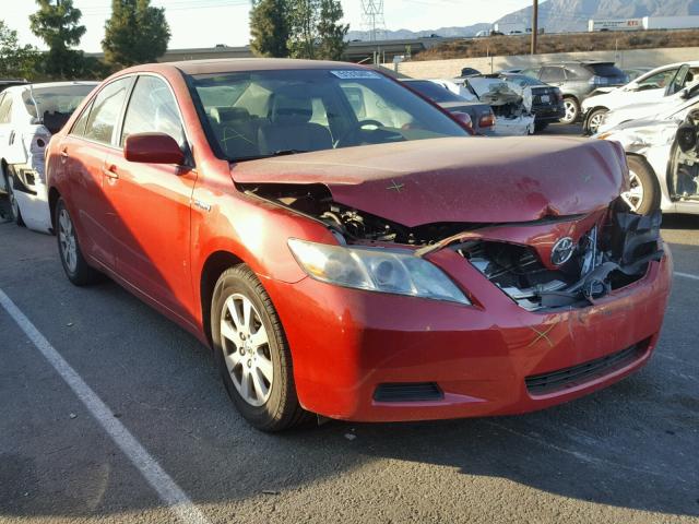 4T1BB46K59U082909 - 2009 TOYOTA CAMRY HYBR RED photo 1