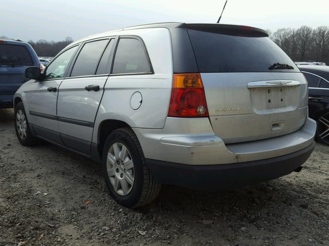 2A8GM48L18R108890 - 2008 CHRYSLER PACIFICA L SILVER photo 3