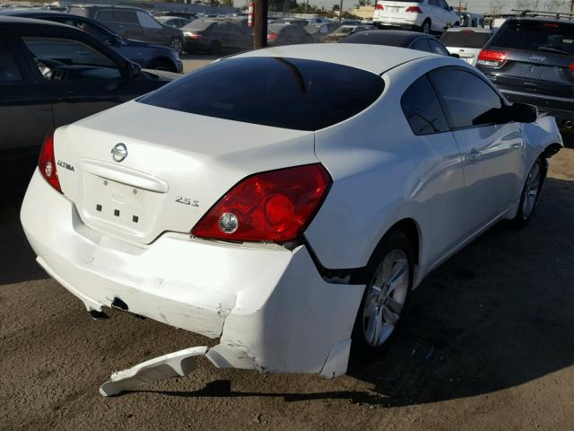 1N4AL2EPXAC188402 - 2010 NISSAN ALTIMA S WHITE photo 4