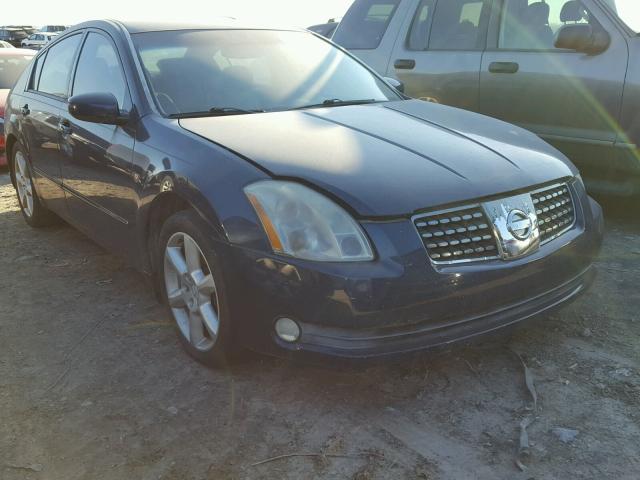 1N4BA41E64C897195 - 2004 NISSAN MAXIMA SE BLUE photo 1