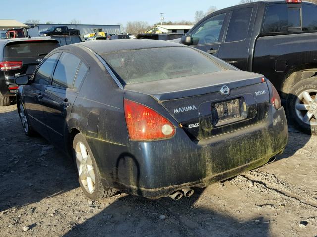 1N4BA41E64C897195 - 2004 NISSAN MAXIMA SE BLUE photo 3