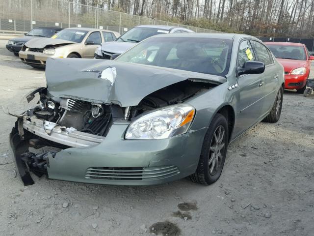 1G4HD57257U147862 - 2007 BUICK LUCERNE CX GREEN photo 2