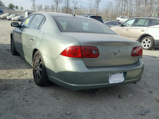 1G4HD57257U147862 - 2007 BUICK LUCERNE CX GREEN photo 3