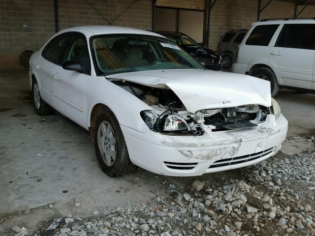 1FAFP53U37A116949 - 2007 FORD TAURUS SE WHITE photo 1