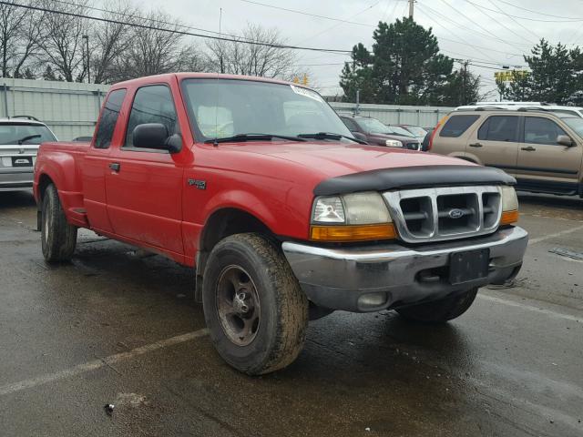 1FTZR15X4XTA49641 - 1999 FORD RANGER SUP RED photo 1