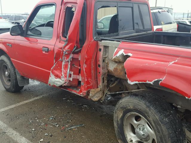 1FTZR15X4XTA49641 - 1999 FORD RANGER SUP RED photo 10