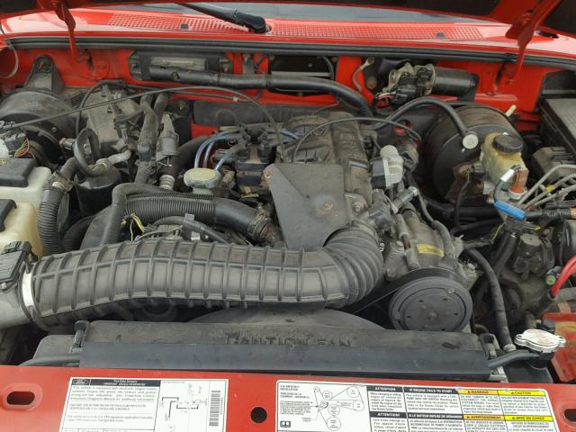 1FTZR15X4XTA49641 - 1999 FORD RANGER SUP RED photo 7