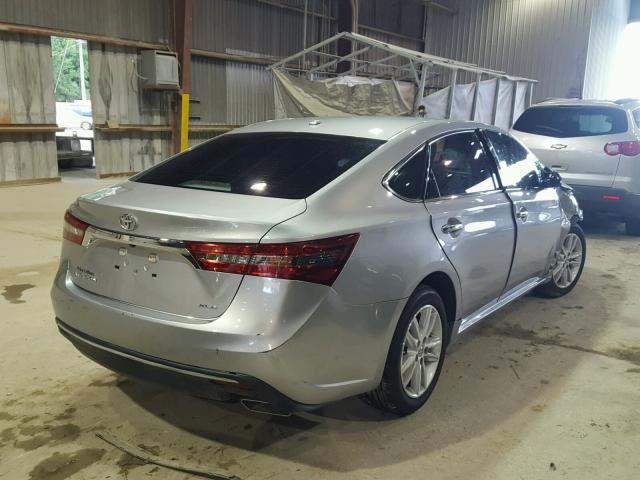 4T1BK1EB6GU221958 - 2016 TOYOTA AVALON XLE SILVER photo 4