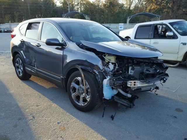 5J6RW1H81HL010031 - 2017 HONDA CR-V EXL GRAY photo 1