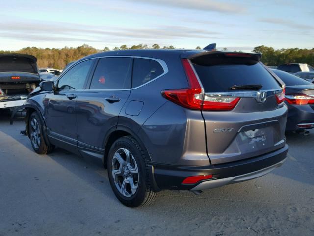 5J6RW1H81HL010031 - 2017 HONDA CR-V EXL GRAY photo 3