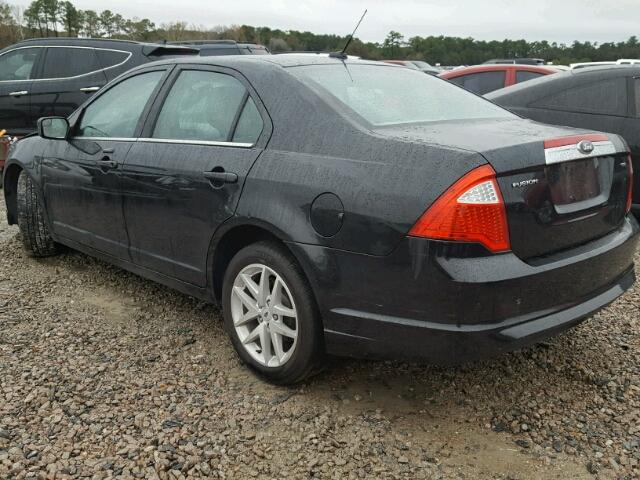 3FAHP0JA5CR420014 - 2012 FORD FUSION SEL GRAY photo 3